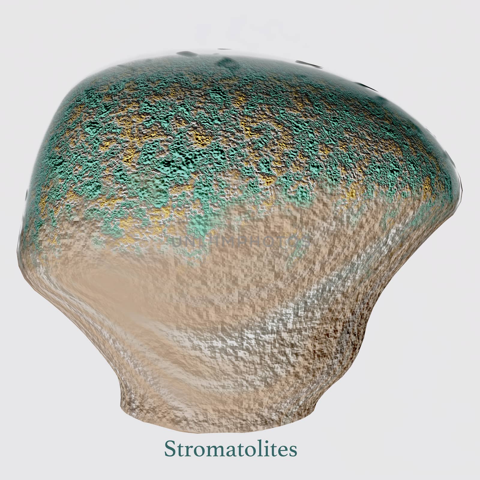 Stromatolites with Font by Catmando