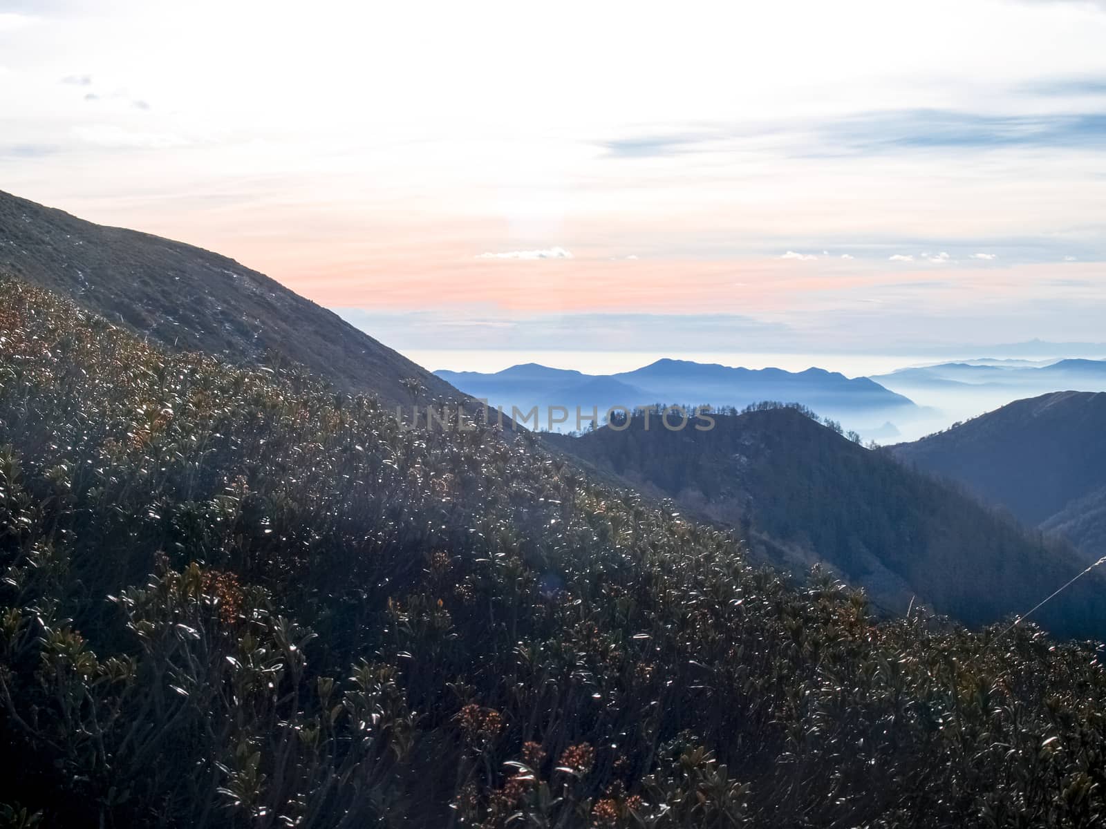 Gambarogno, Switzerland: Trail of Mount Gambarogno and views of the mountains and Lake Maggiore