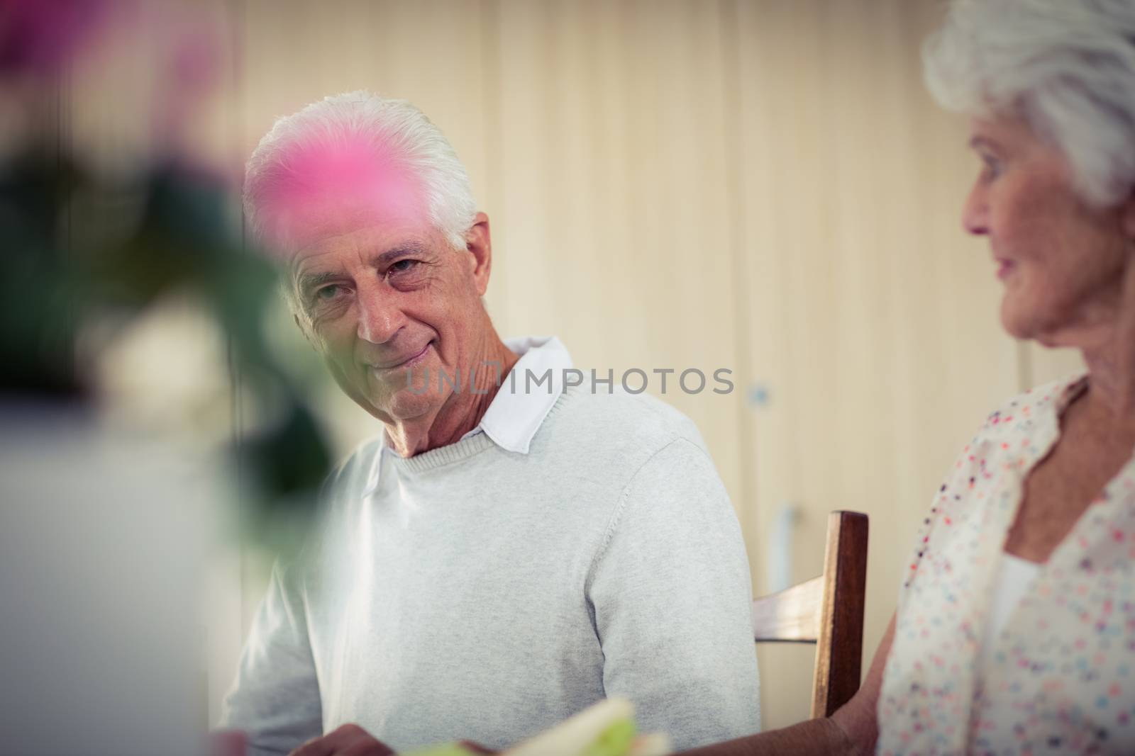 Pensioners at lunch by Wavebreakmedia