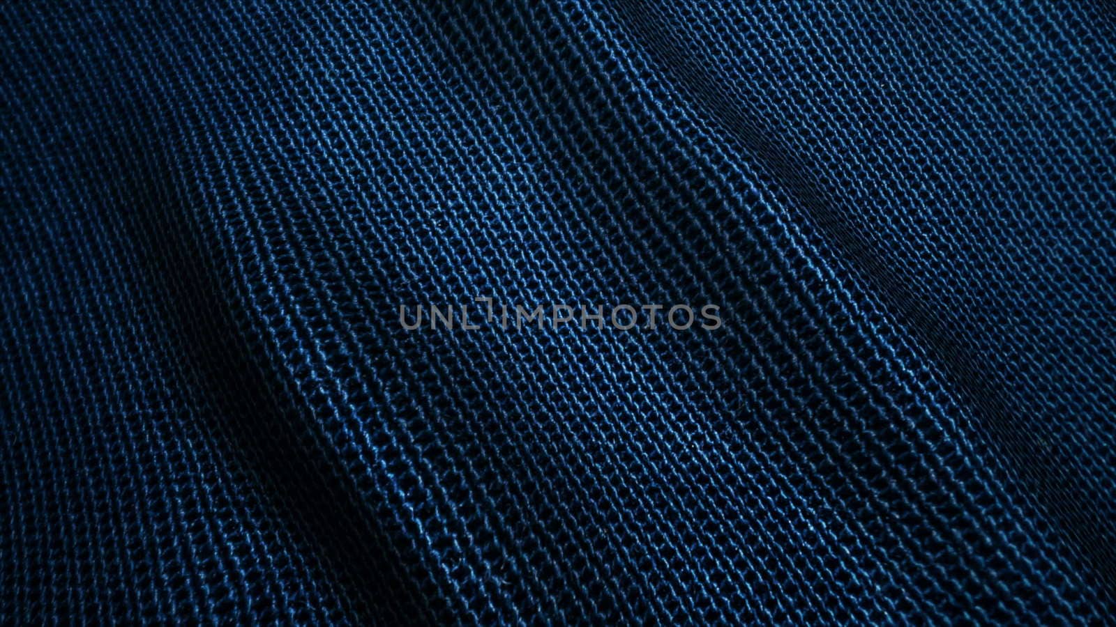 dark blue high quality jeans texture,moving waves. Nature texture