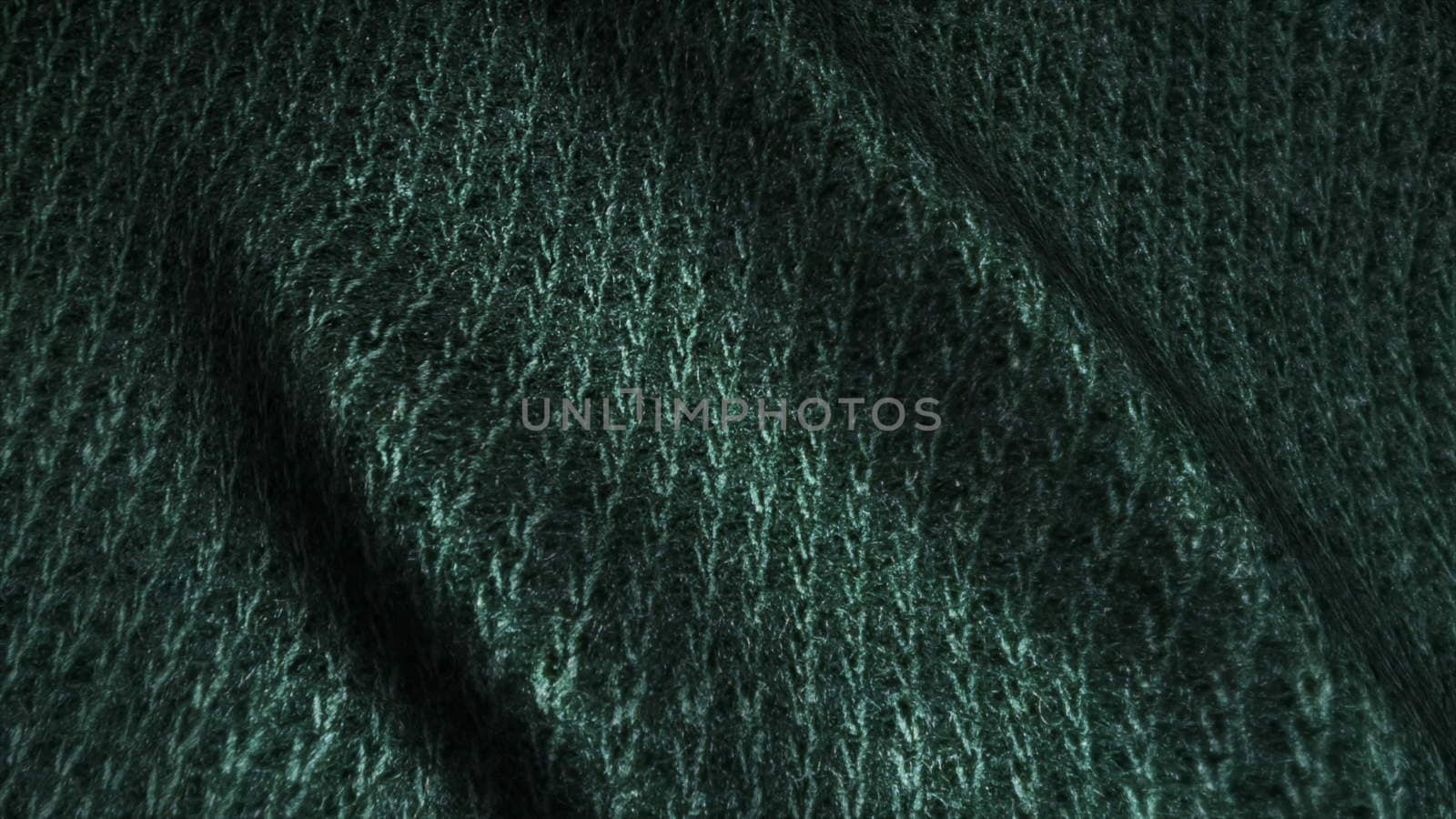 dark green high quality corduroy texture,moving waves. Nature texture