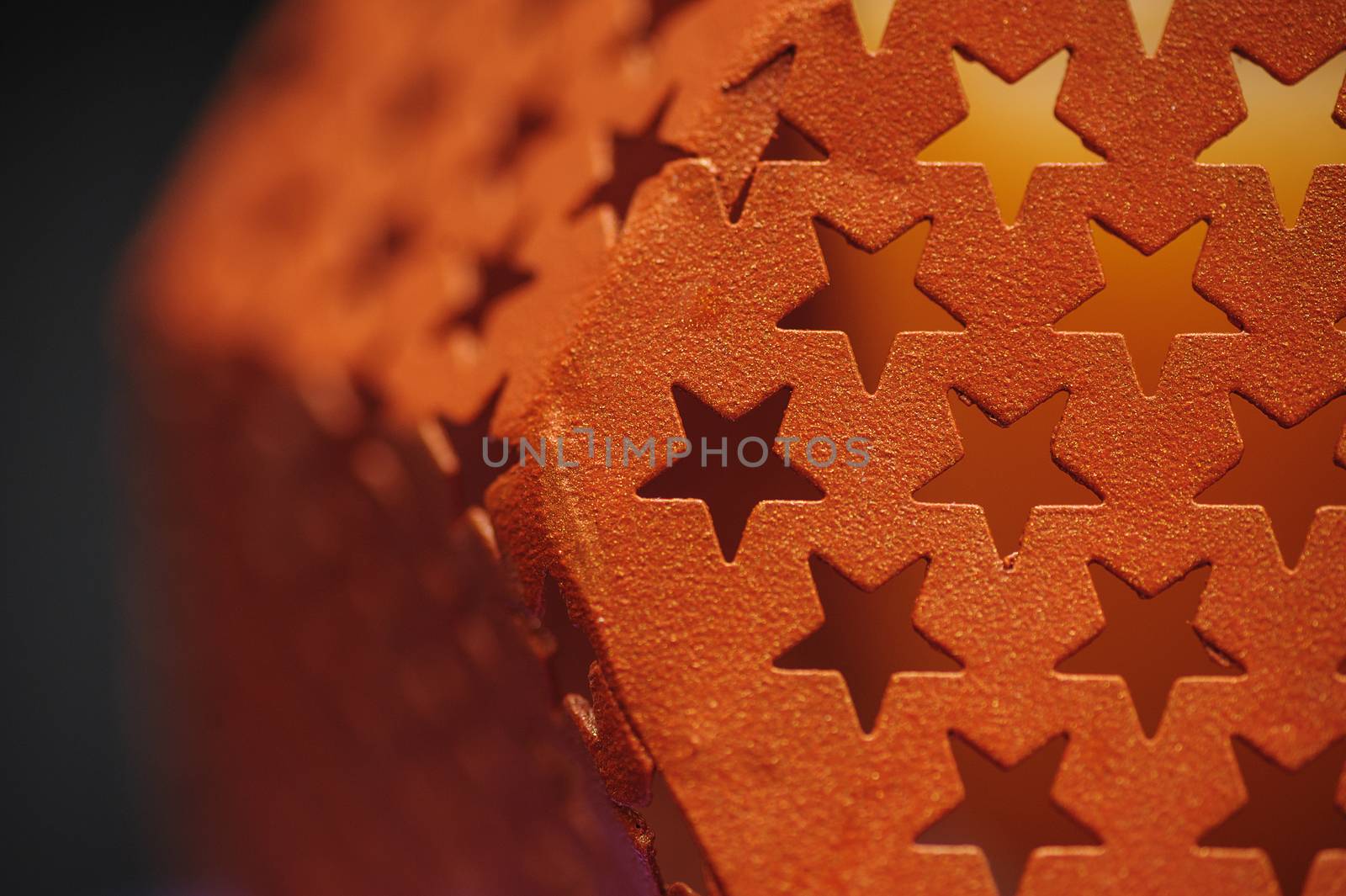 metal texture with holes in the form of stars by timonko