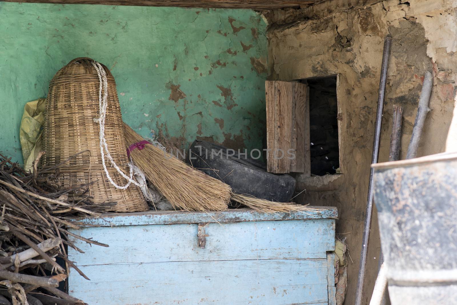 Items stored in a rural village. by dushi82