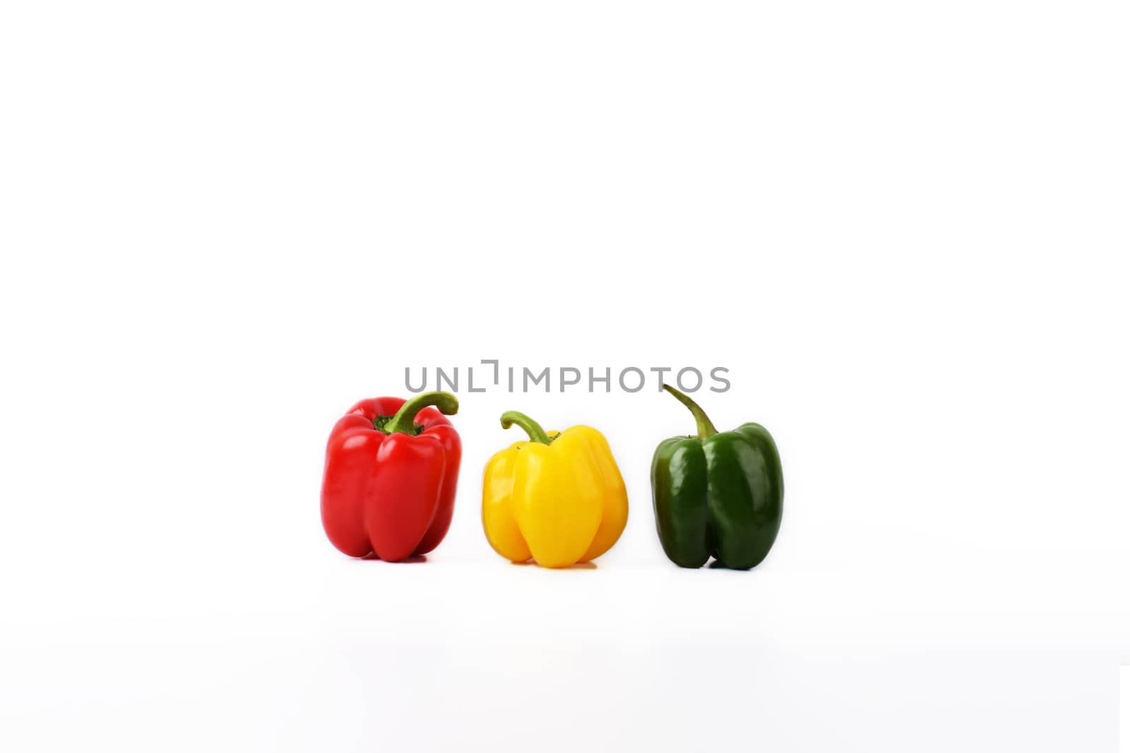 Mock up objects isolated on white background, front view