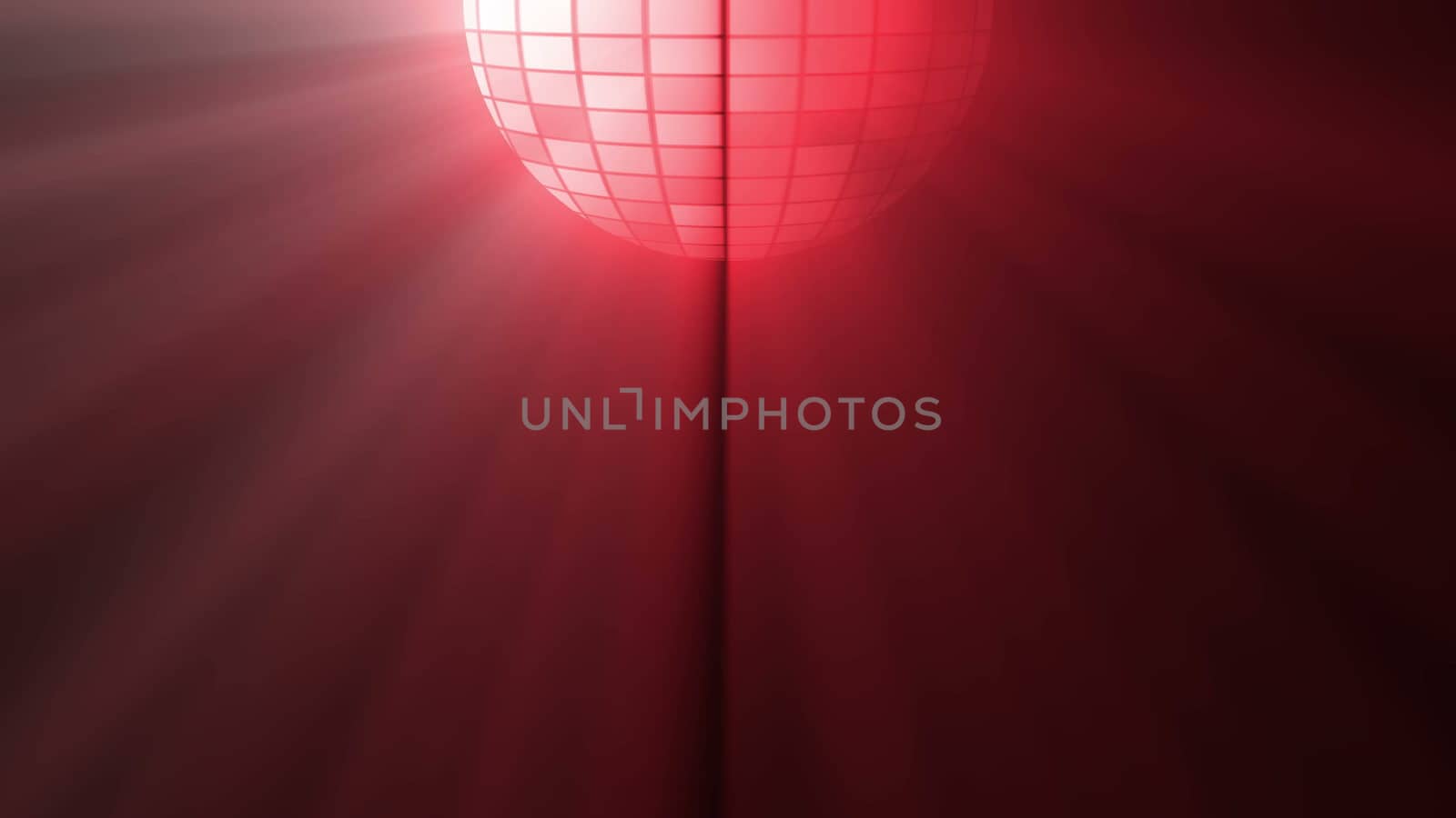 Abstract background with disco ball and lights by nolimit046