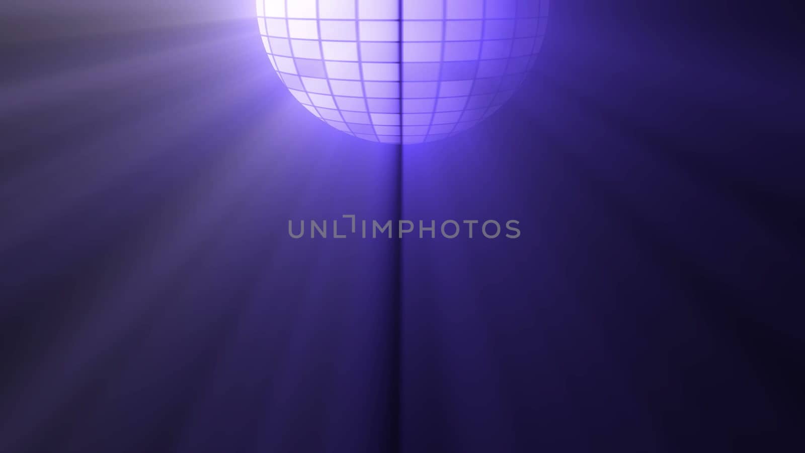 Abstract background with disco ball and lights by nolimit046