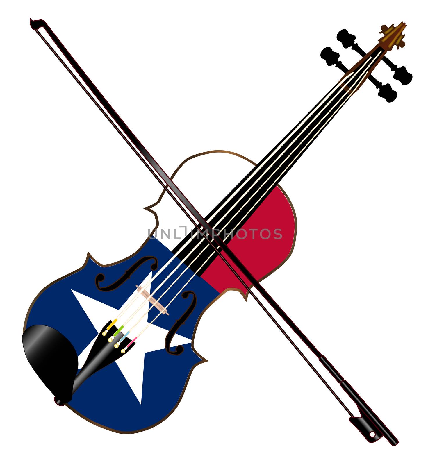 Texas Fiddle by Bigalbaloo
