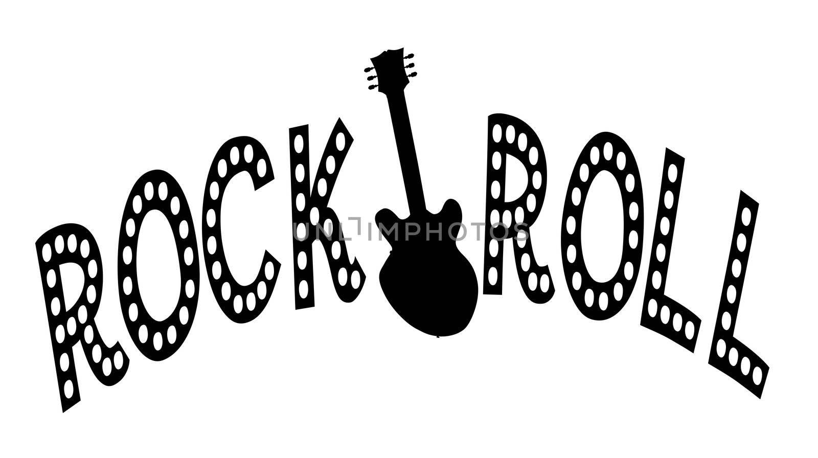 Rock And Roll Banner by Bigalbaloo