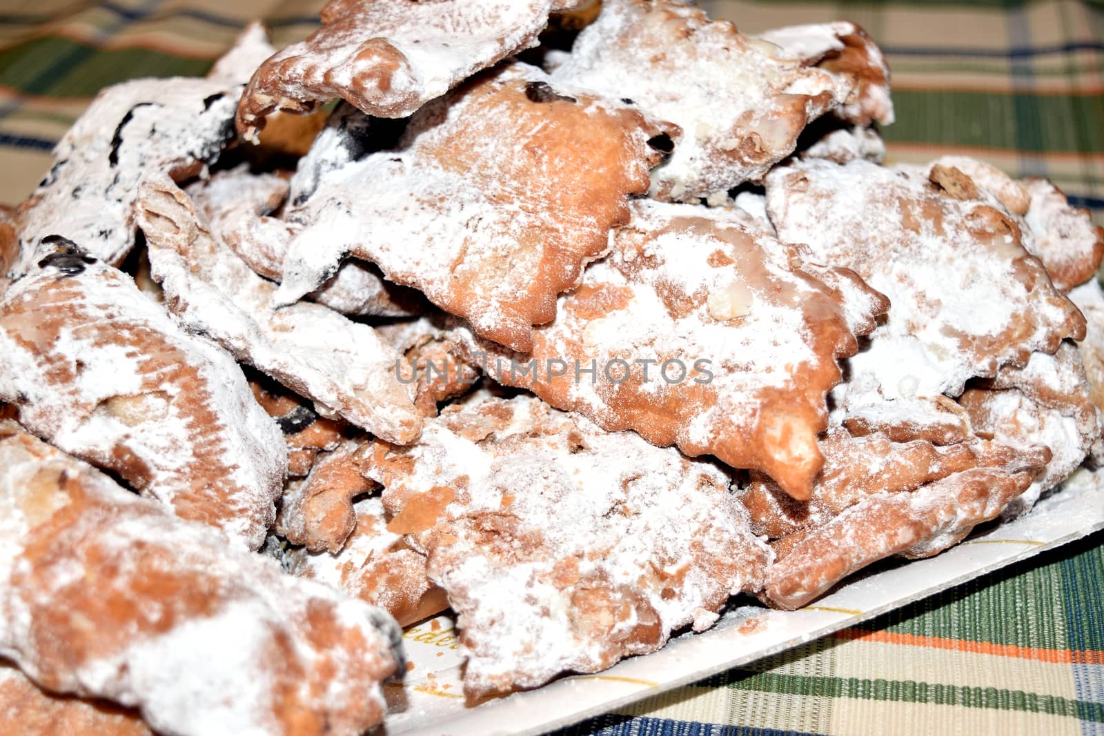Ciacchiere are a typical Italian sweets usually prepared during the period of Carnival