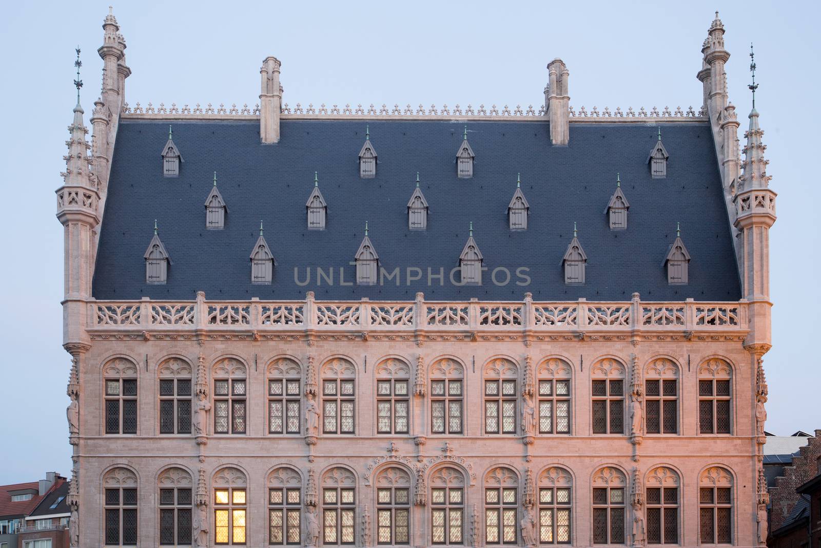 The Tafelrond building in the city of Leuven, Belgium