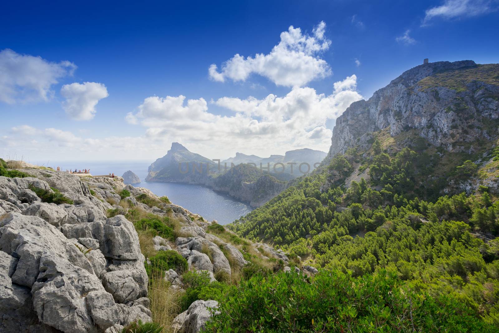 Formentor Landscape Mallorca Balearic island Spain by Nanisimova