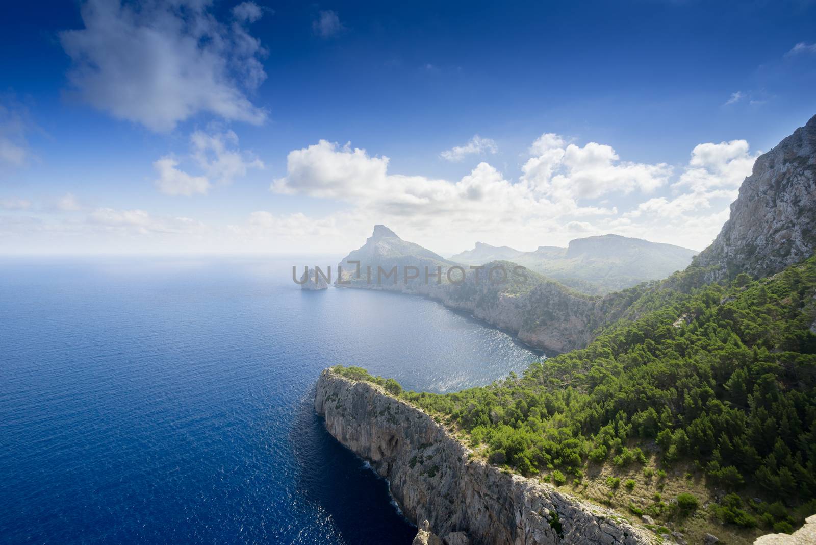Formentor Landscape Mallorca Balearic island Spain by Nanisimova
