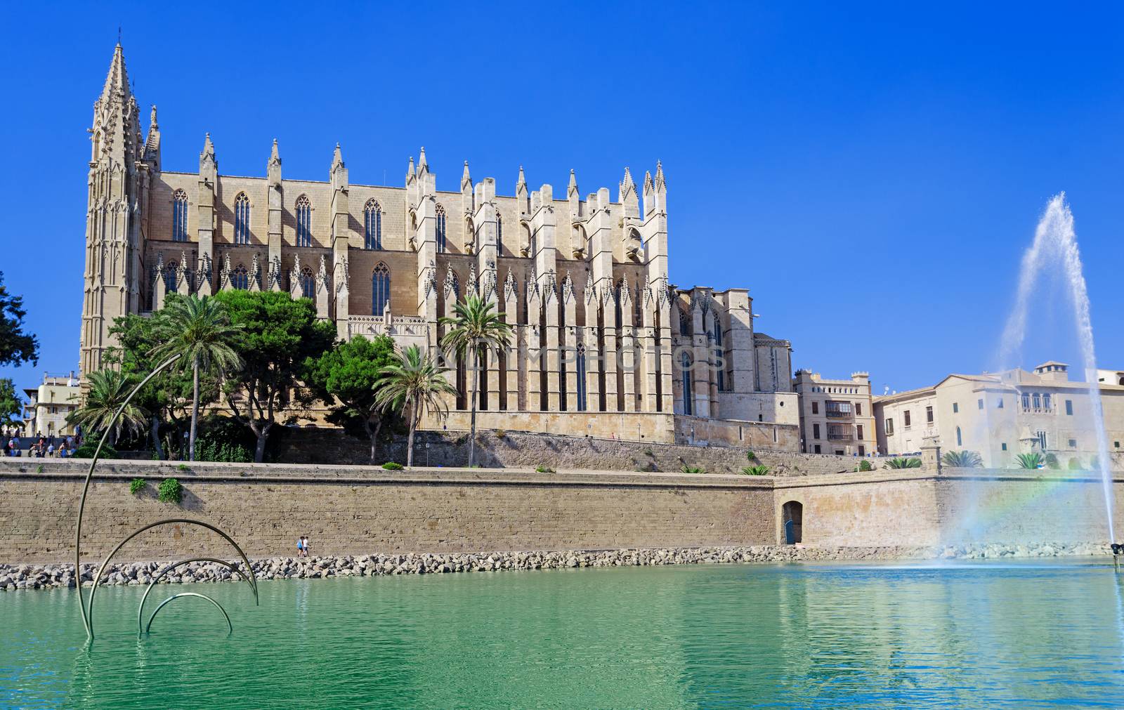 Cathedral at Palma de Majorca by Nanisimova