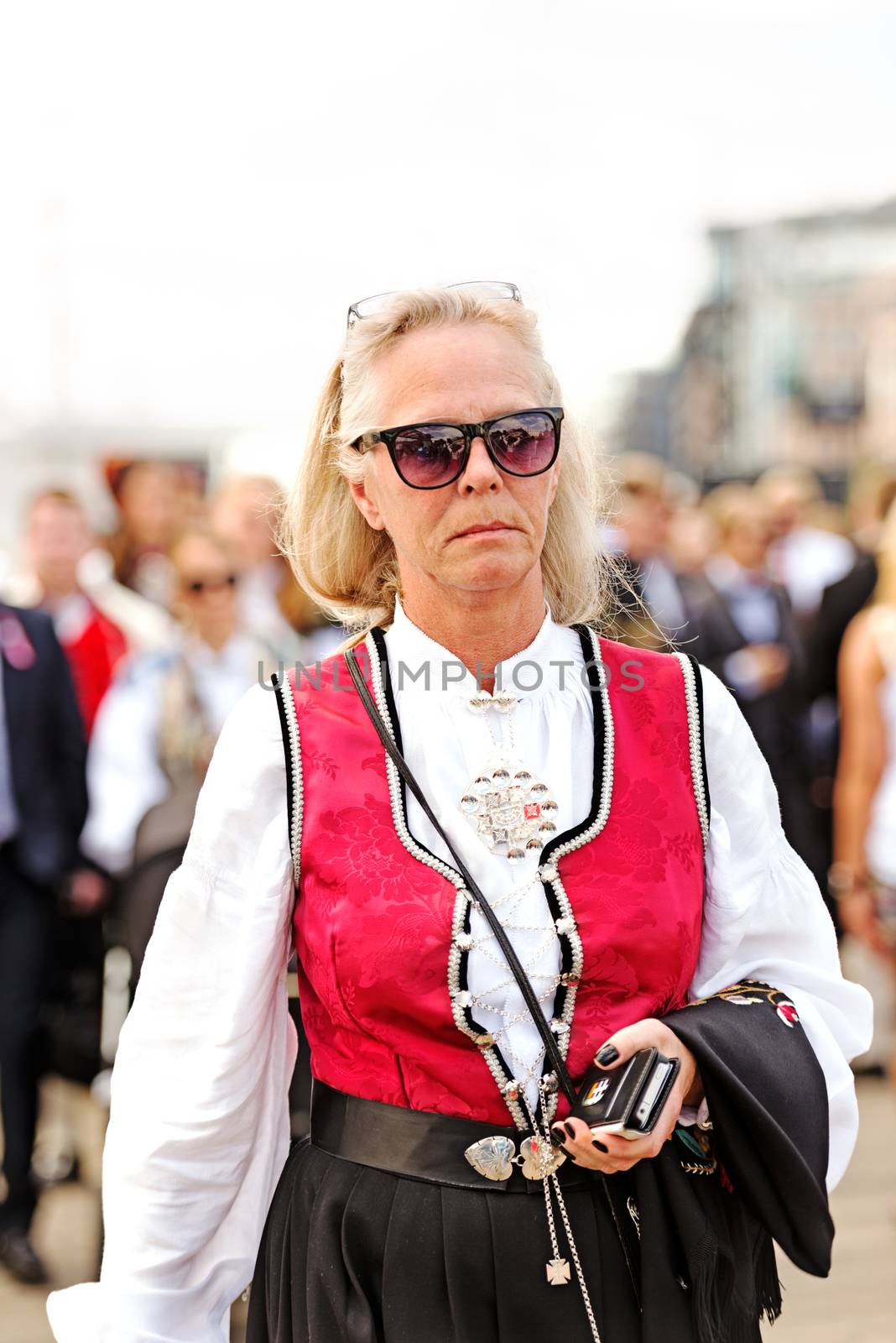 OSLO - MAY 17: Norwegian Constitution Day is the National Day of Norway and is an official national holiday observed on May 17 each year. Pictured on May 17, 2014