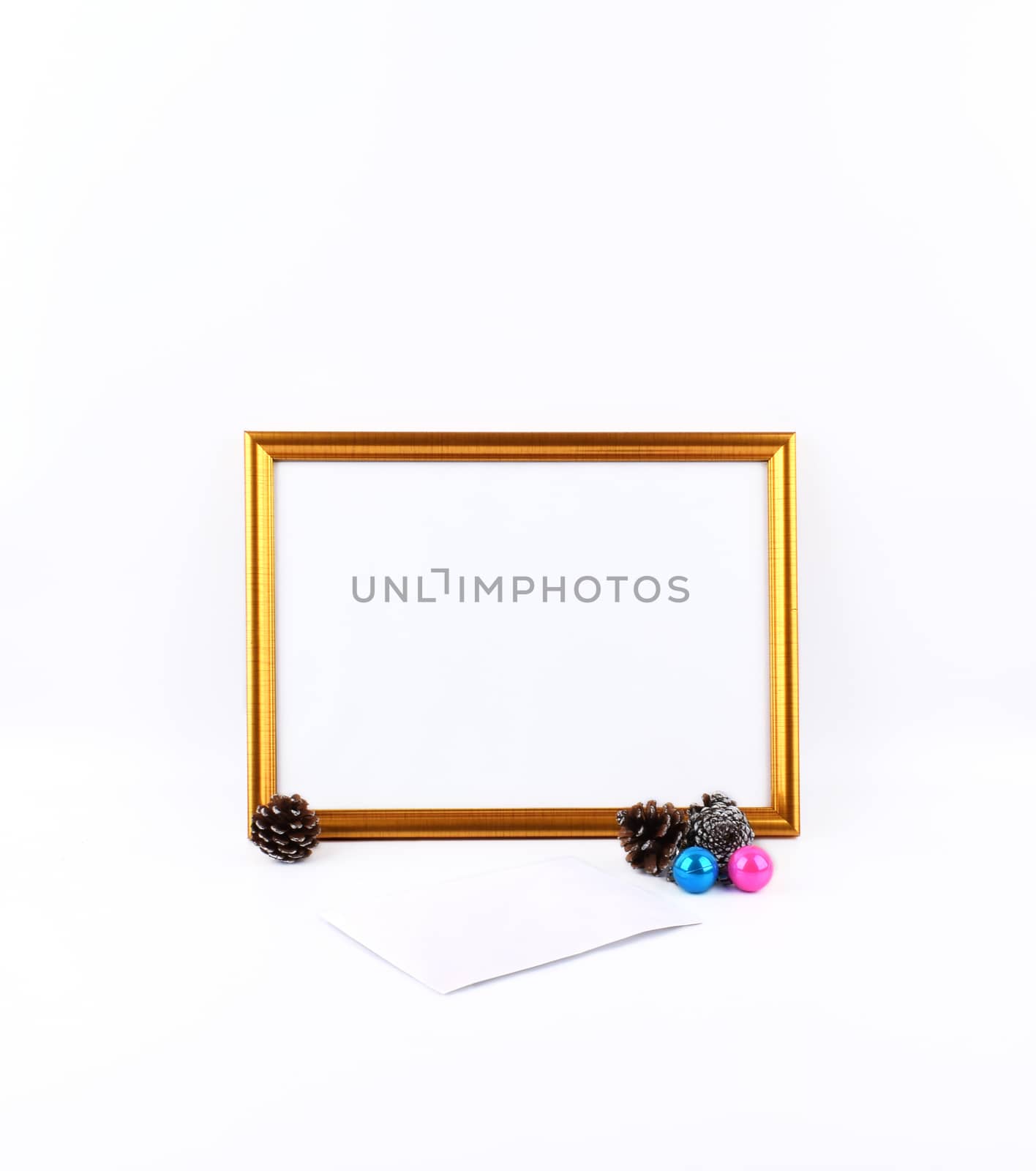 #117. Mock up objects isolated on a white background with copy space, front view. 