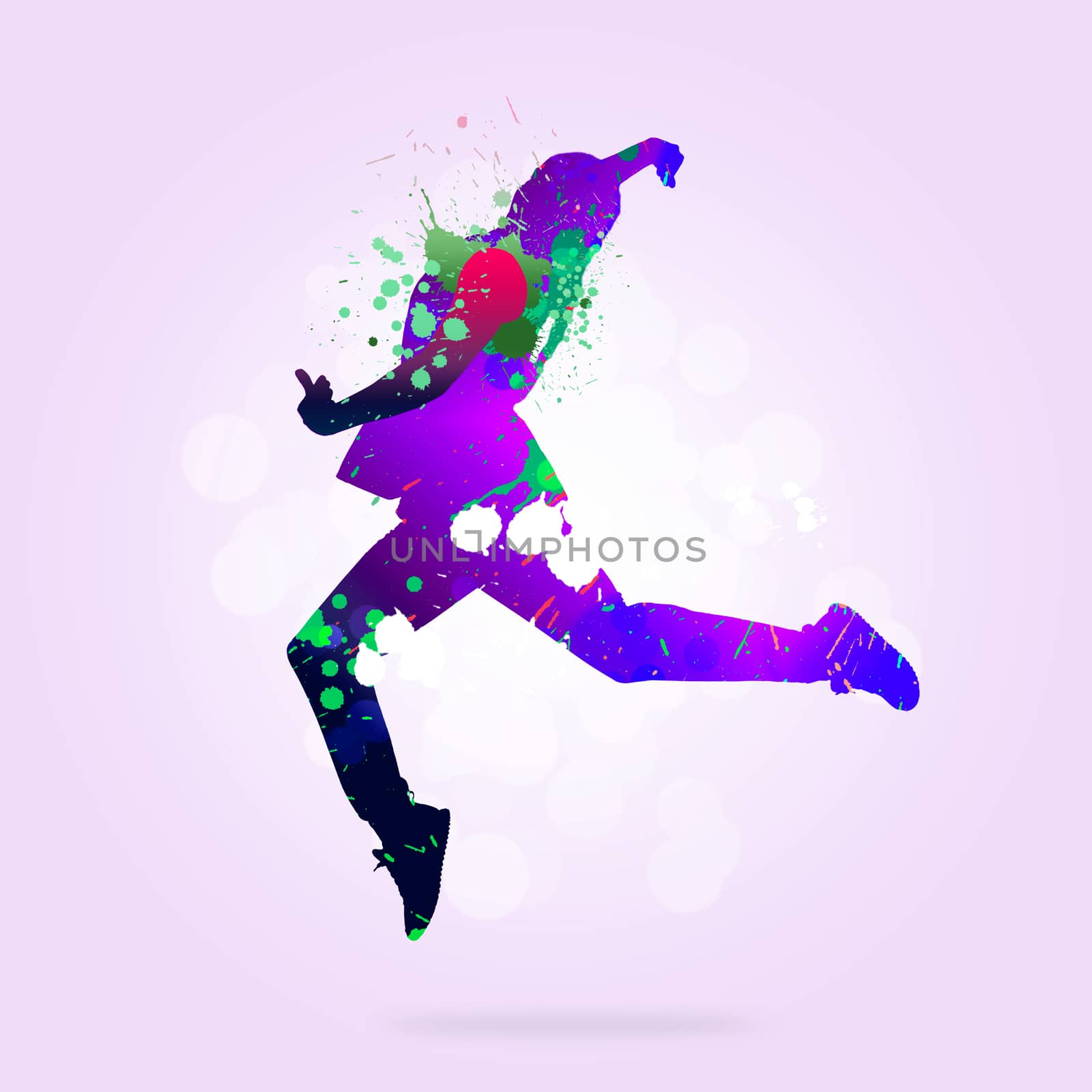 Abstract dancer by adam121