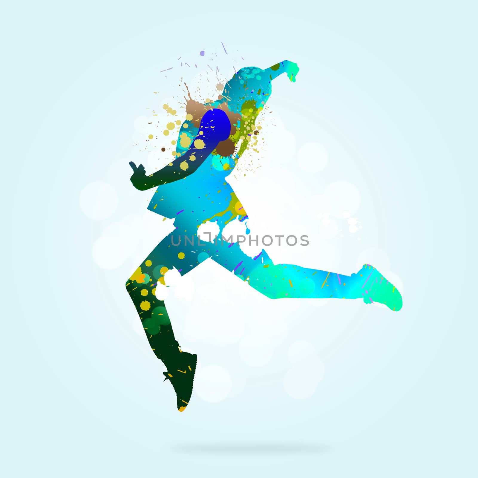 Abstract dancer by adam121