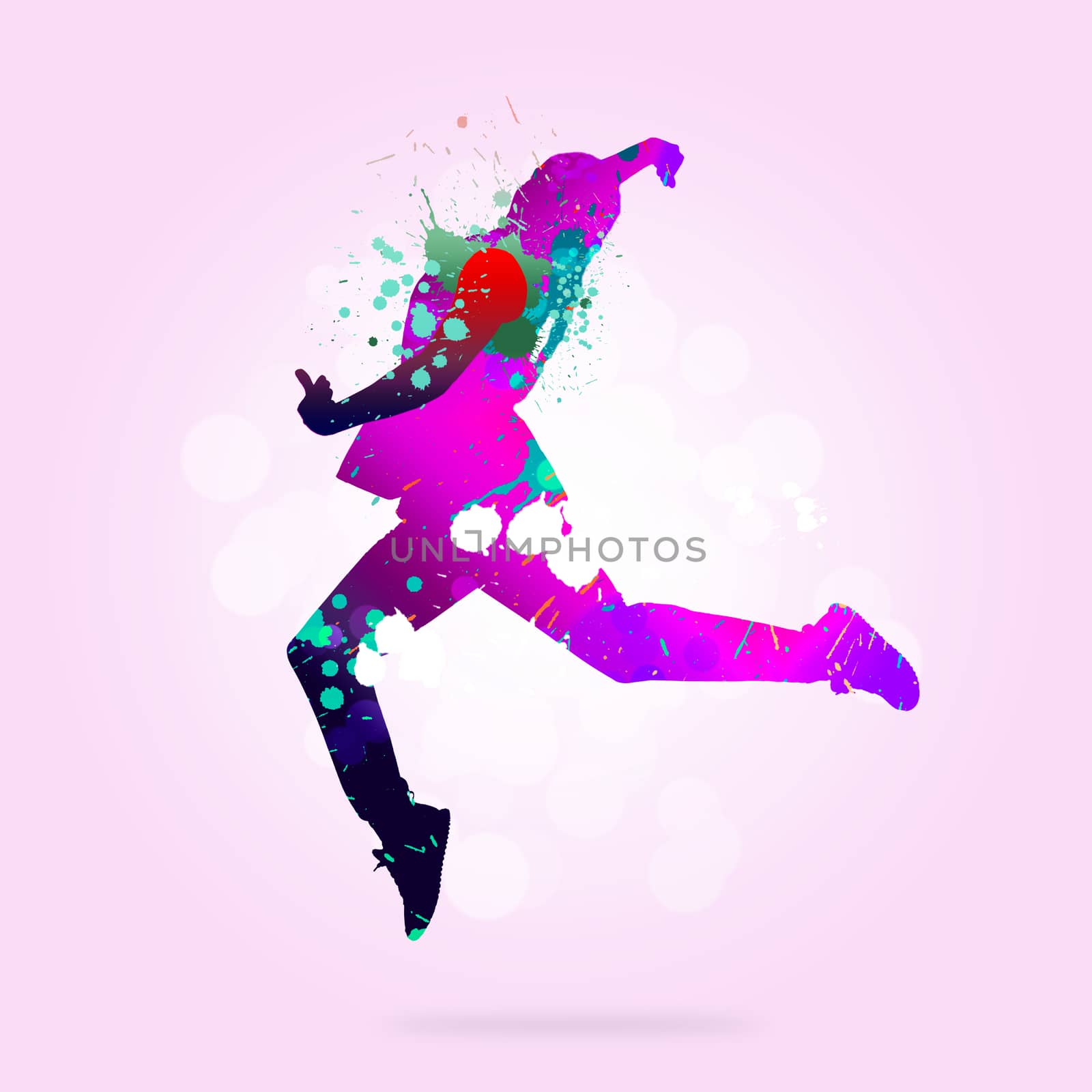 Abstract dancer by adam121