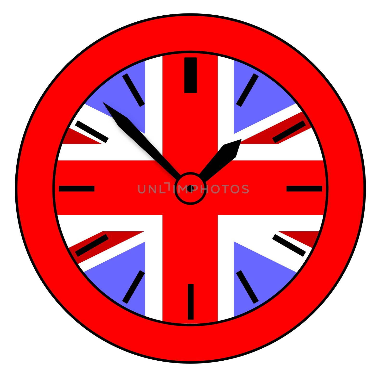 Union Jack Clock by Bigalbaloo