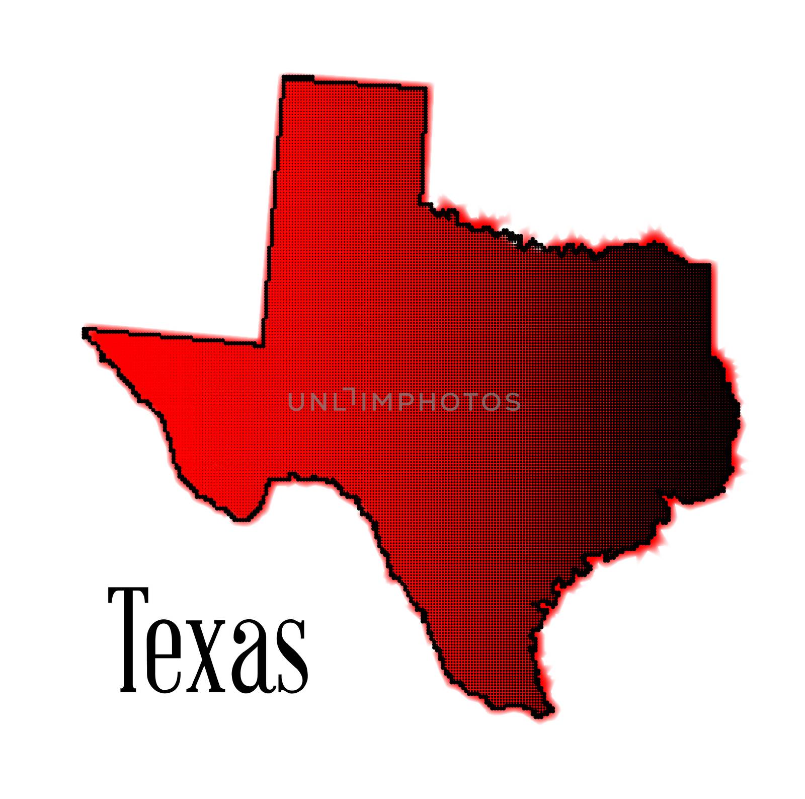 Texas Halftone by Bigalbaloo