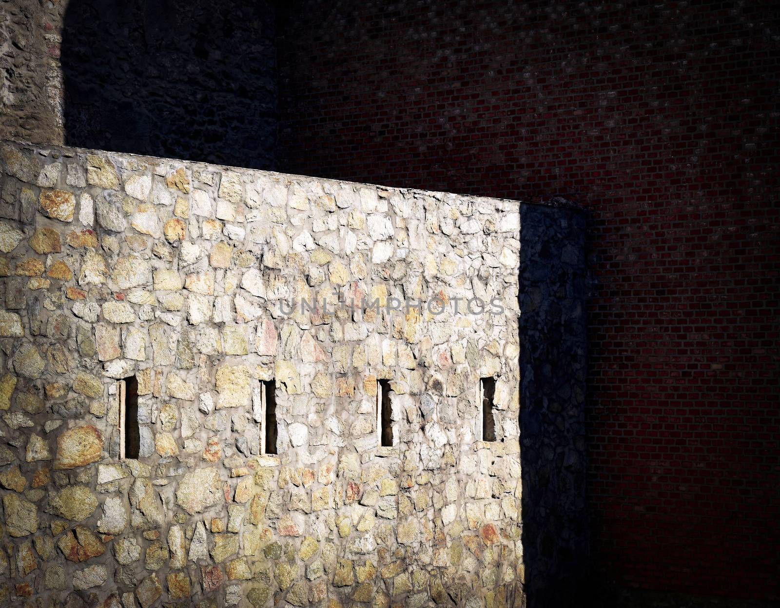 abstract background or texture detail dark wall forts
