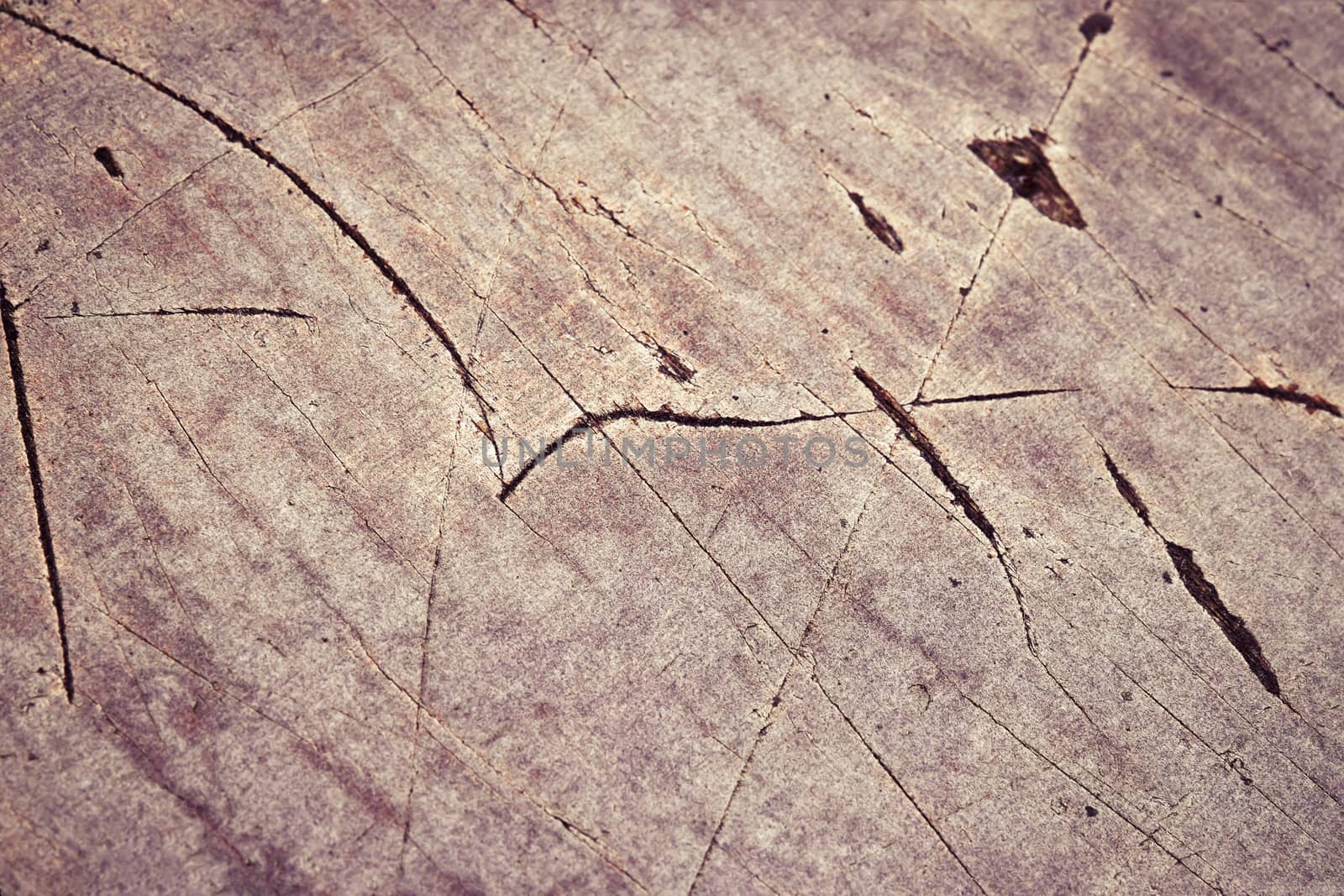 abstract background chopped up scratches on plywood board