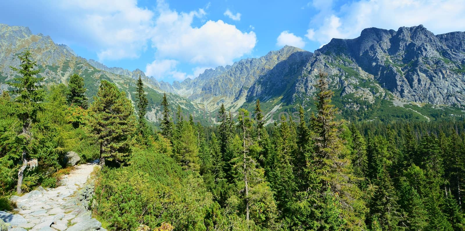 Landscape of the High Tatras by hamik