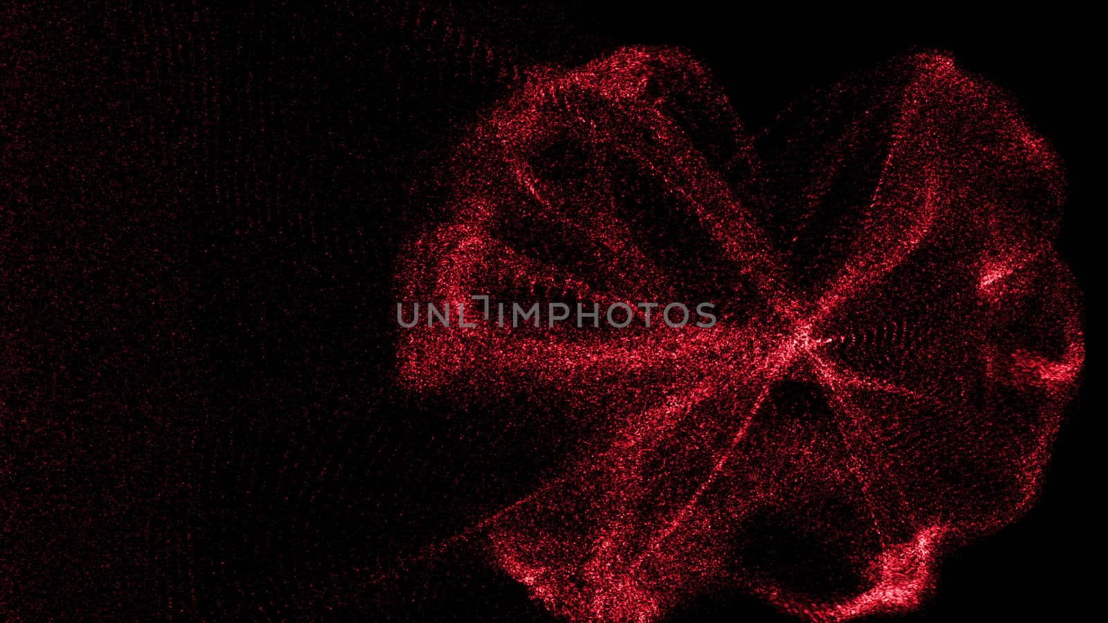 Abstract background with wind and dispersion particles by nolimit046