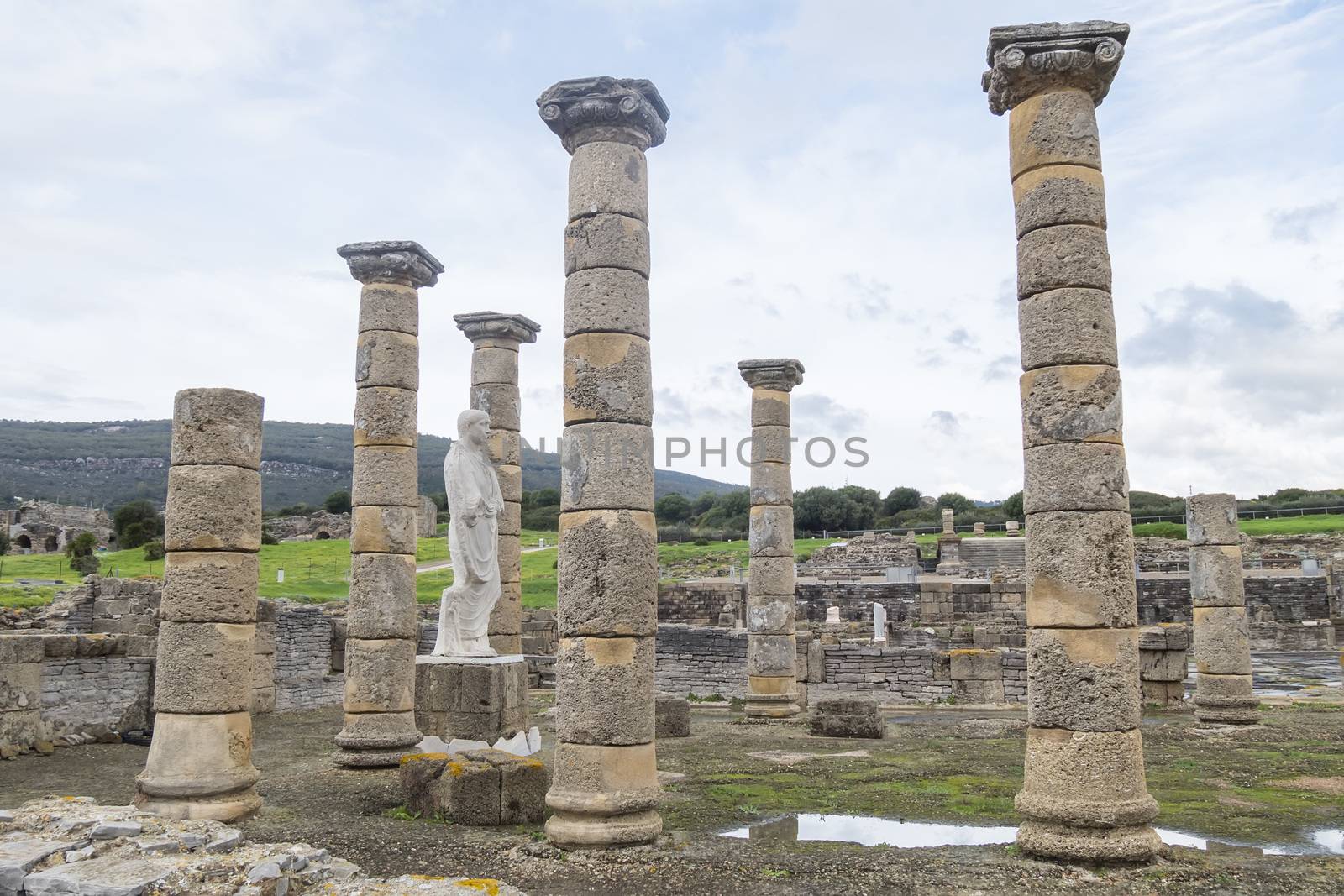 Ruins of a Roman city