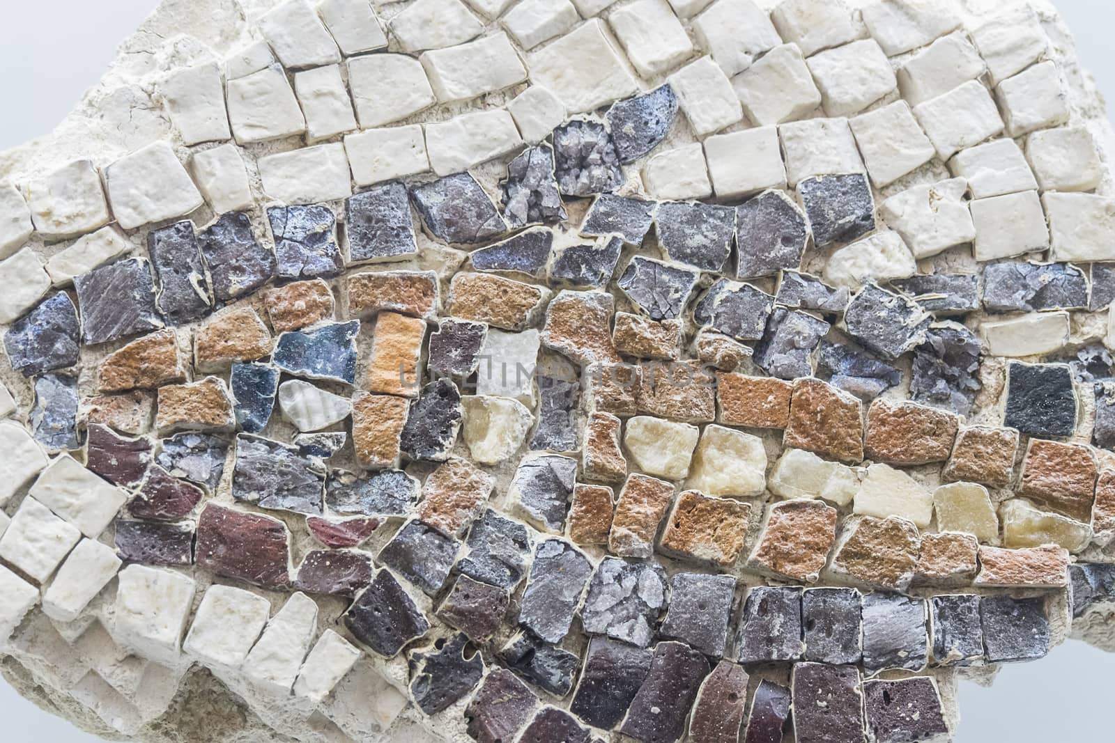 Mosaic, Roman remains
