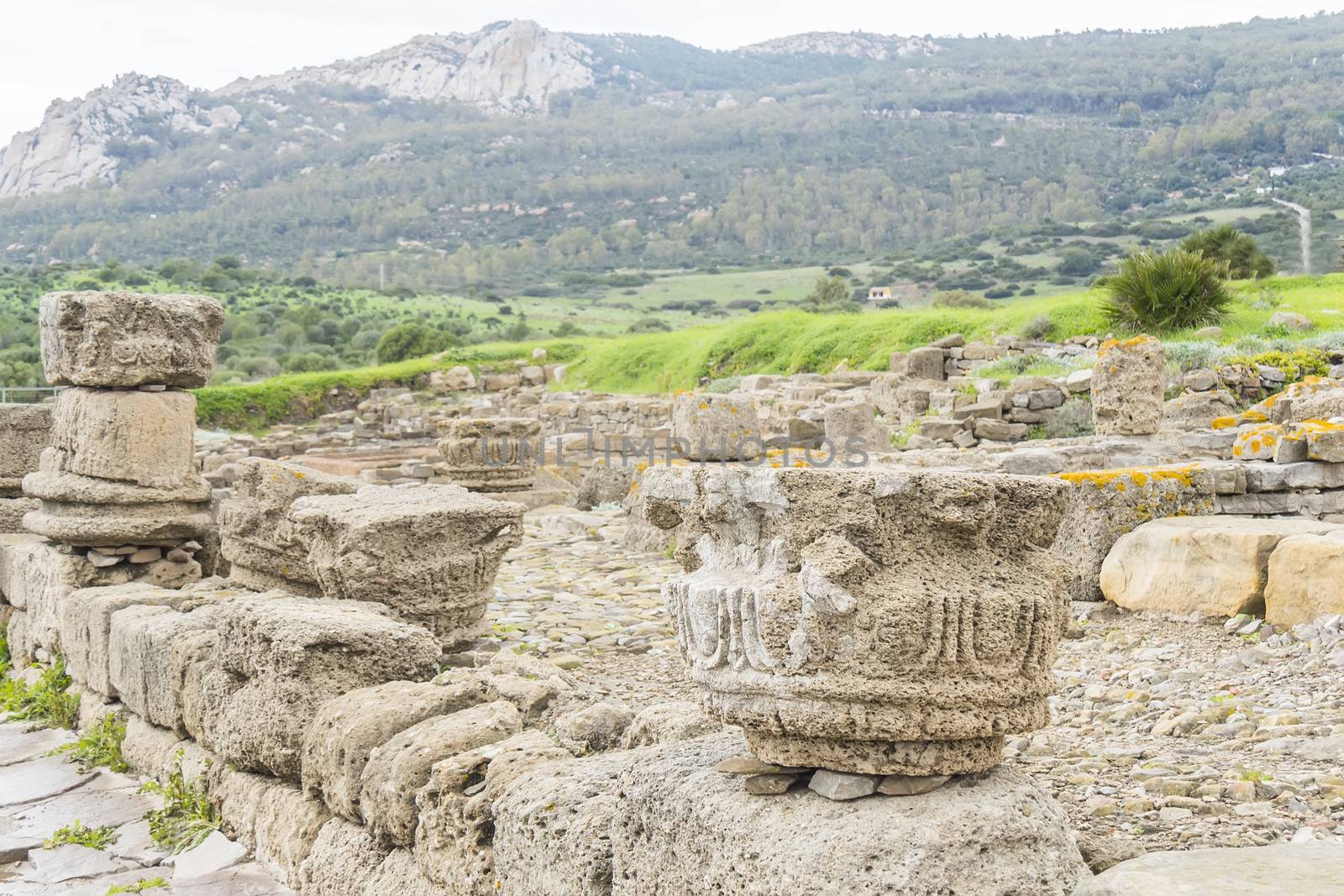 Ruins of a Roman city