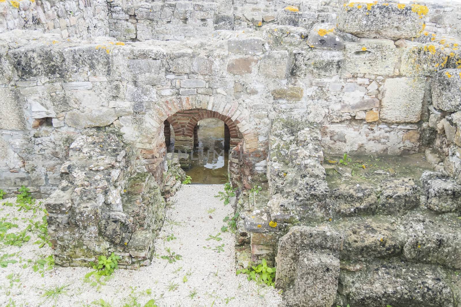 Ruins of a Roman city