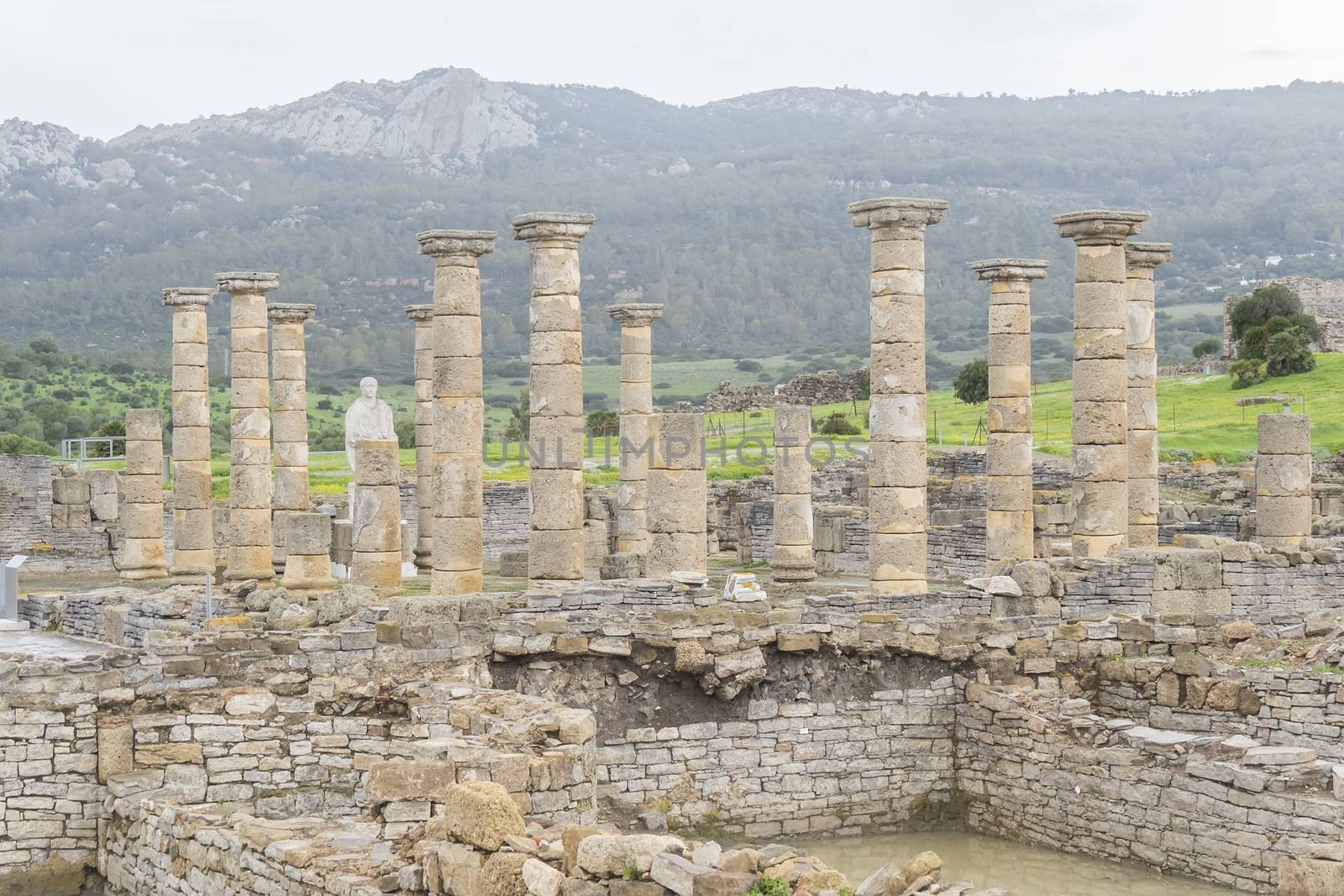 Ruins of a Roman city