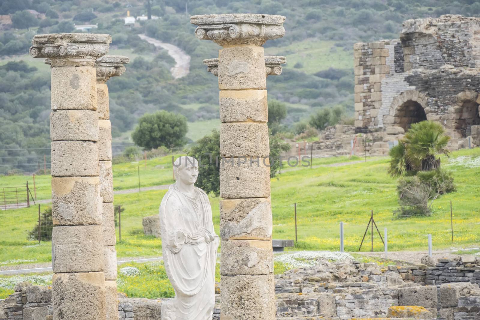 Ruins of a Roman city