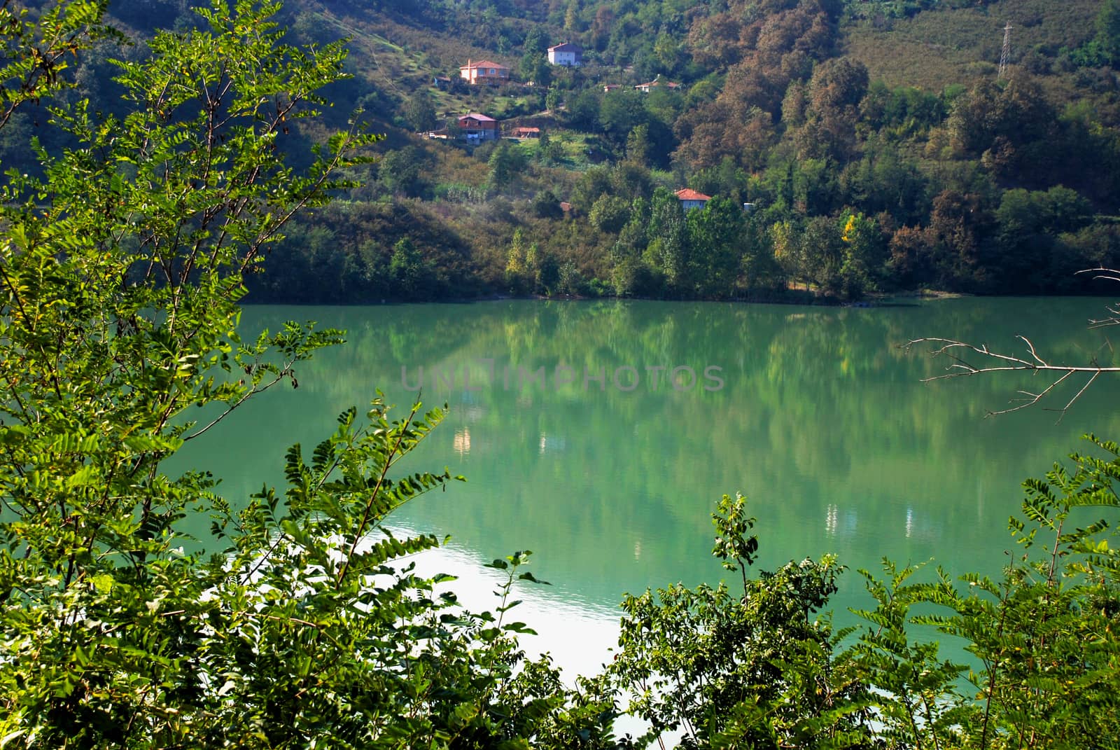 Beatiful Views of lake in Turkey