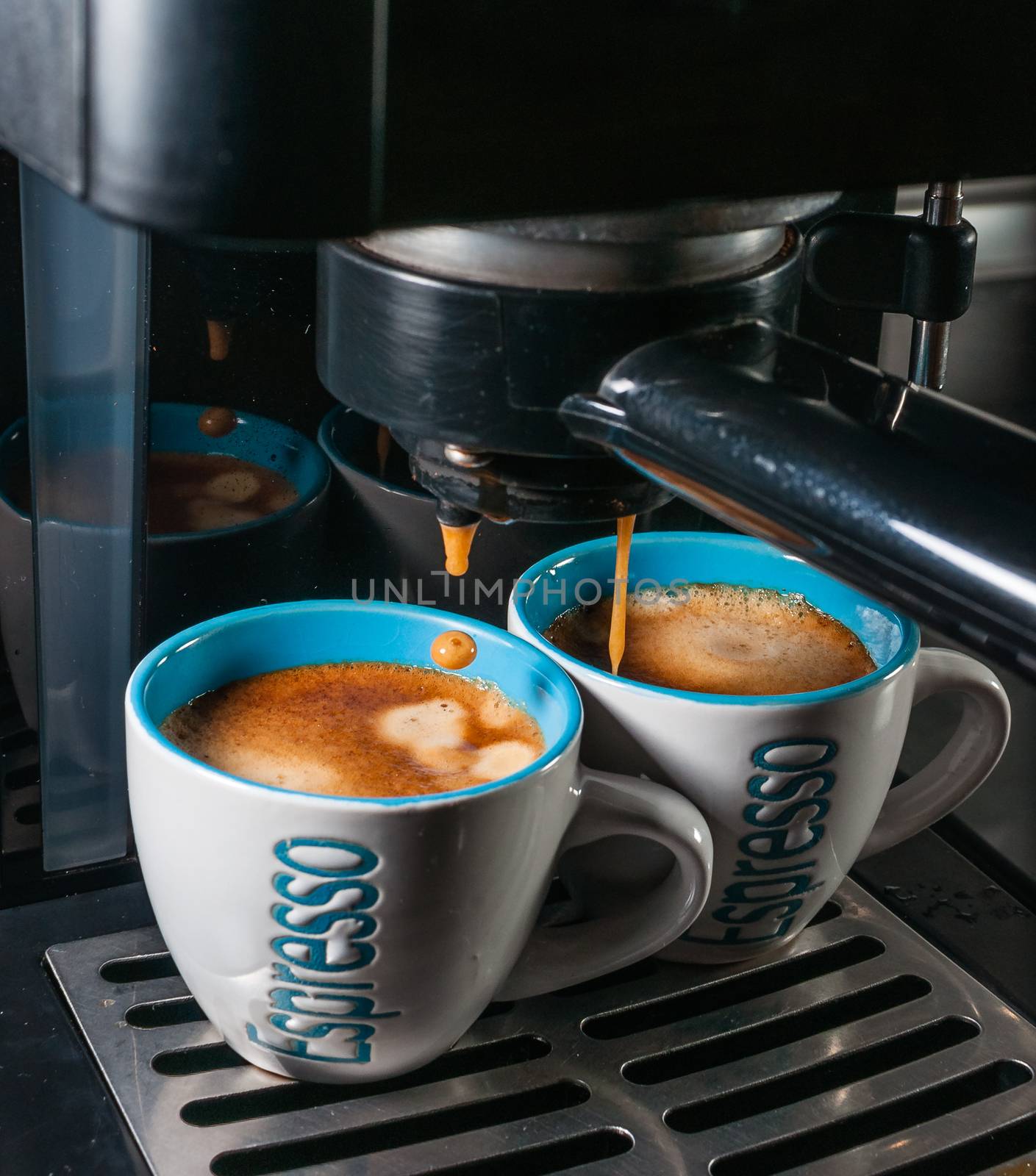 Cups of italian coffee by easyclickshop