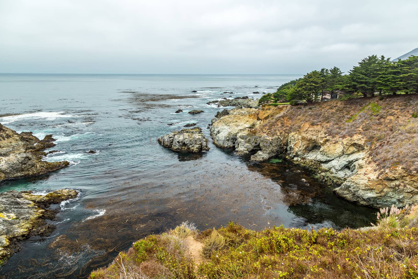 Pacific Coast Highway View by adifferentbrian