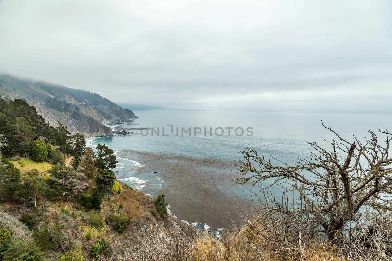 Pacific Coast Highway View by adifferentbrian