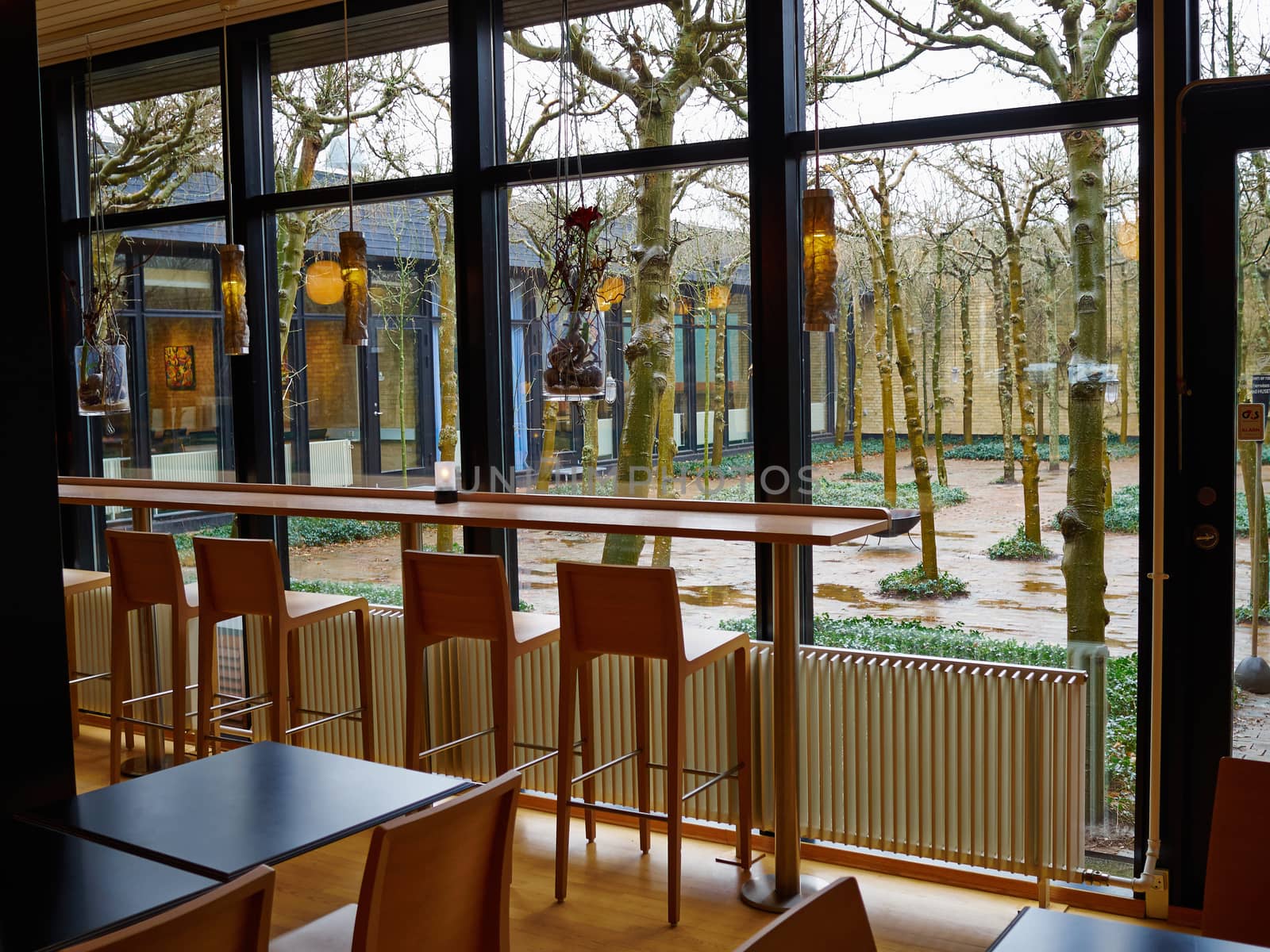 Modern Classical Design Coffee Shop Cafe Restaurant Interior