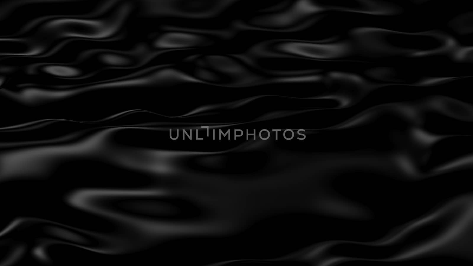 3D Illustration Abstract Black Background by brux