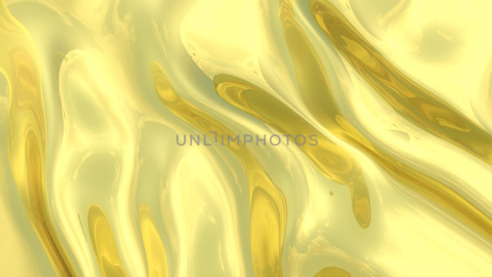 3D Illustration Abstract Gold Background by brux