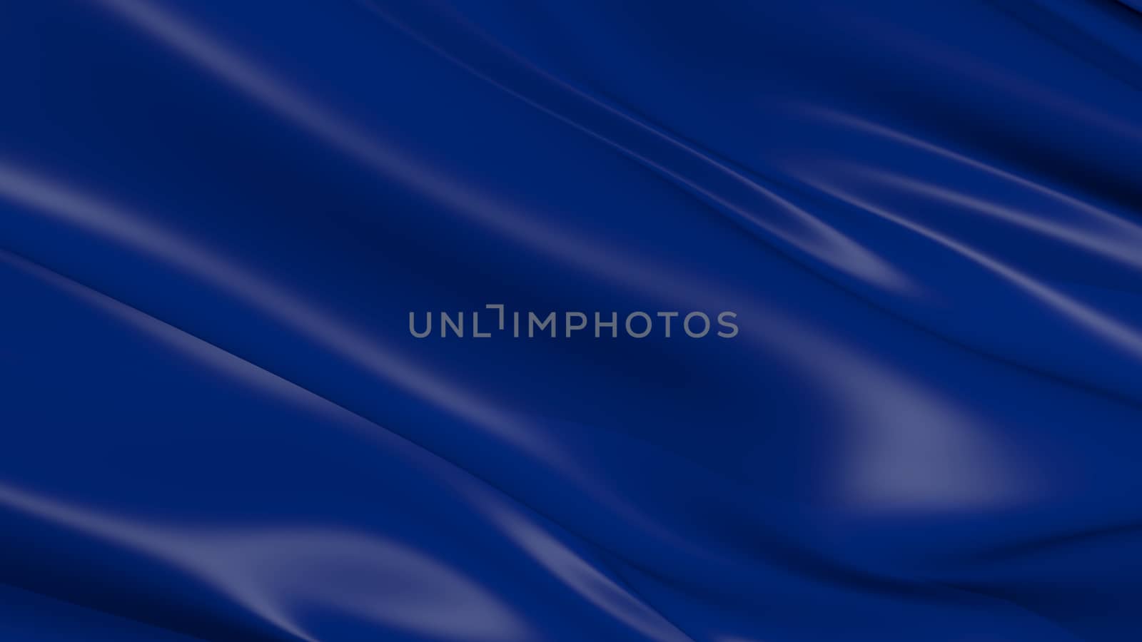 3D Illustration Abstract Blue Background  by brux