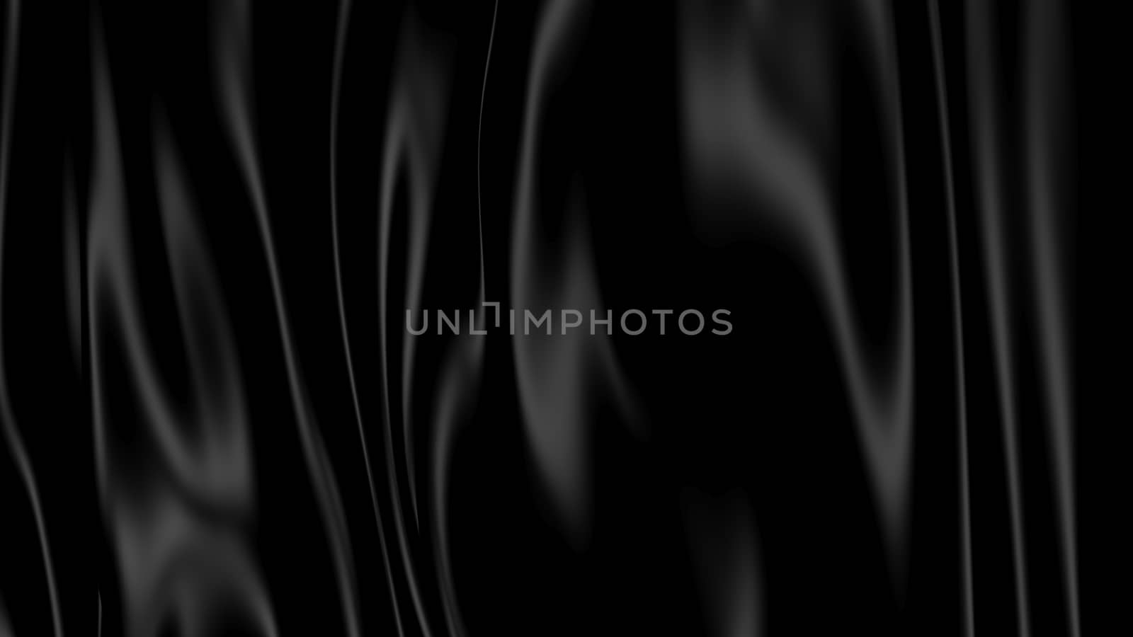 3D Illustration Abstract Black Background by brux