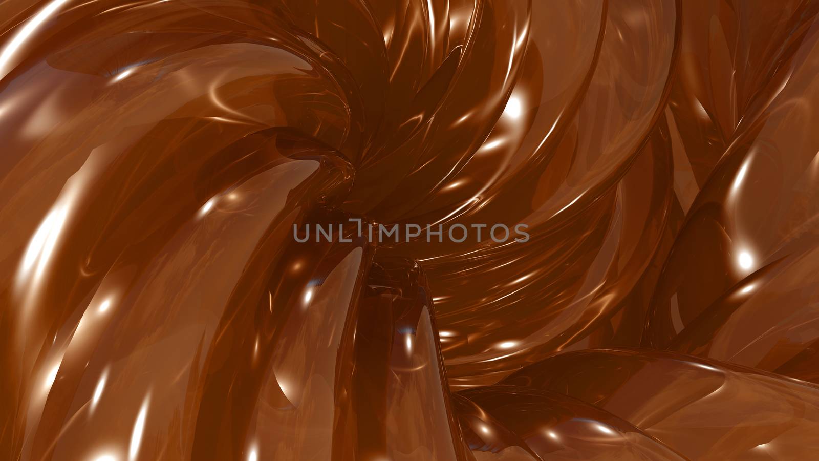 3D Illustration Abstract Honey Background by brux