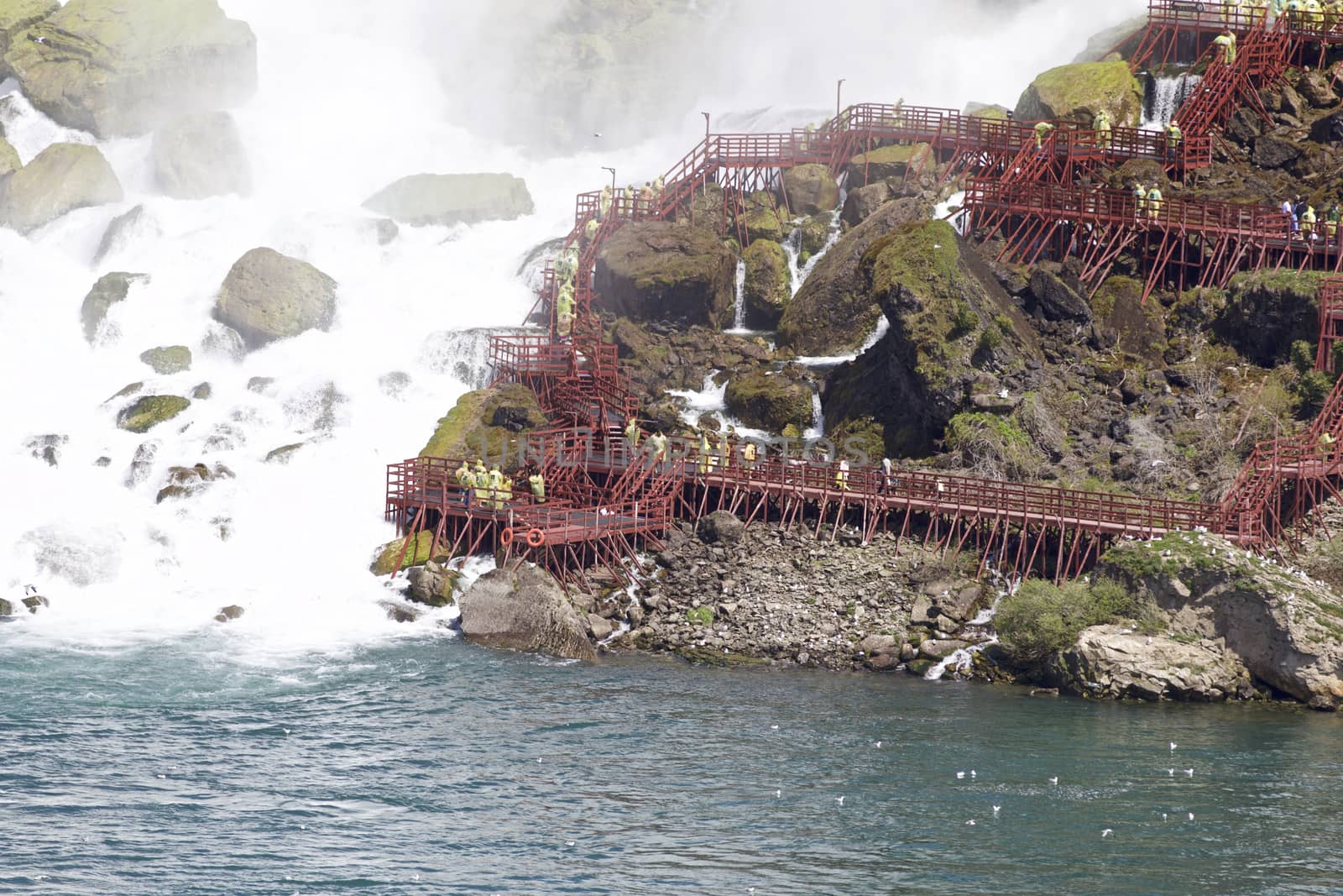 Beautiful photo of the amazing Niagara waterfall US side