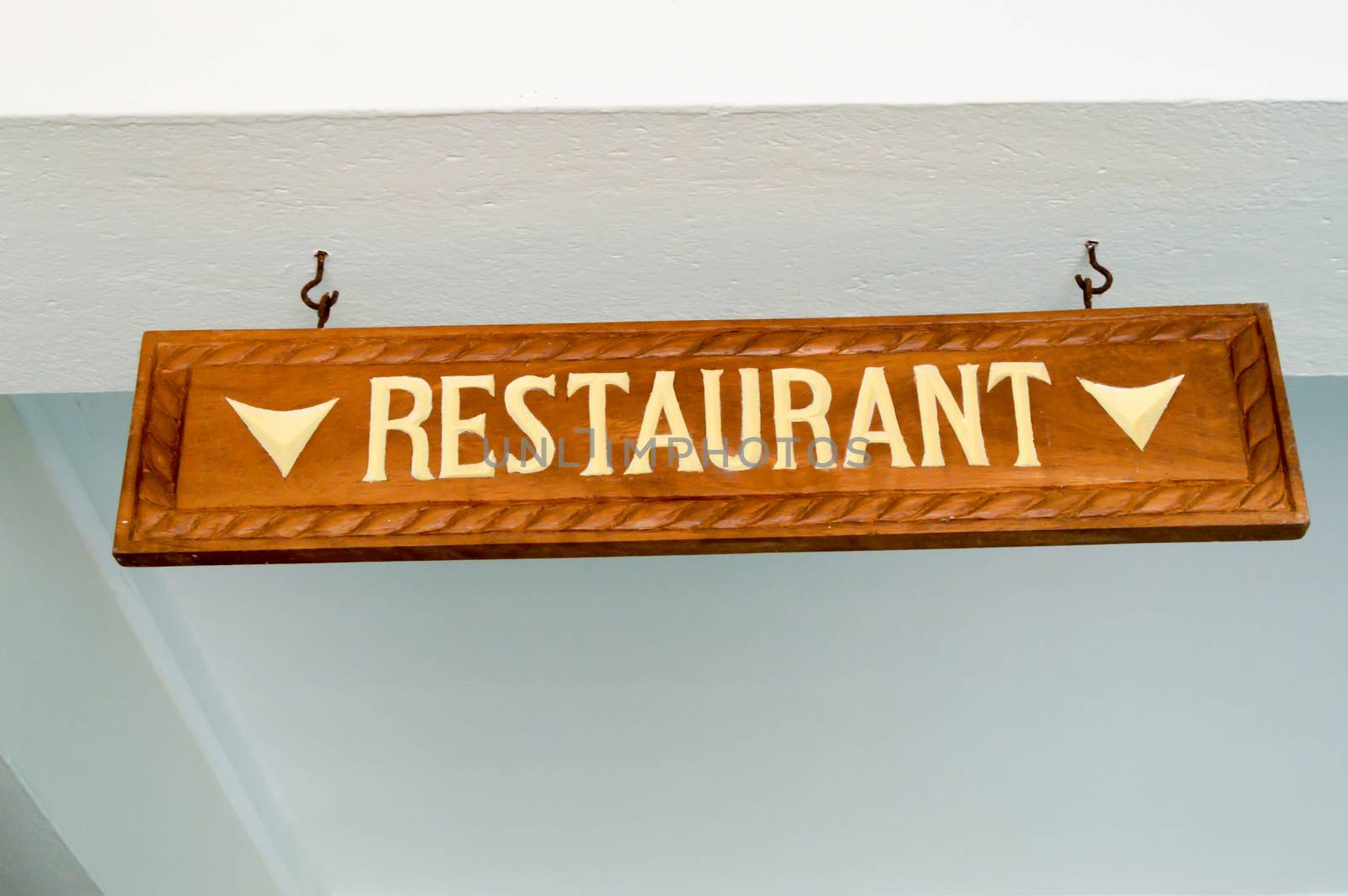 Directional board of the dining  by Philou1000