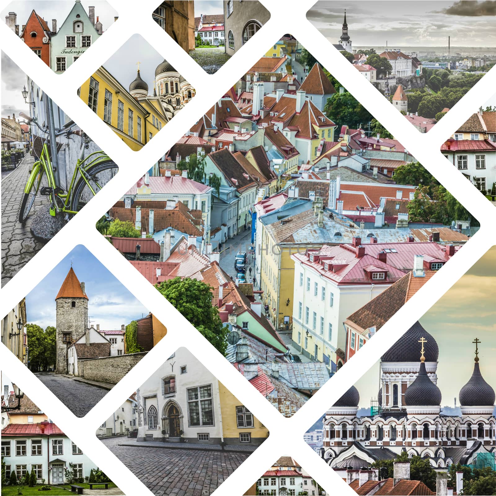 Collage of Tallin ( Estonia ) my images. by mariusz_prusaczyk