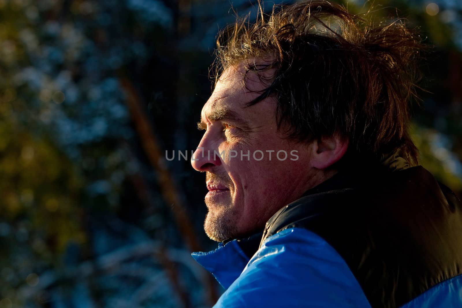 Portrait of middleaged man