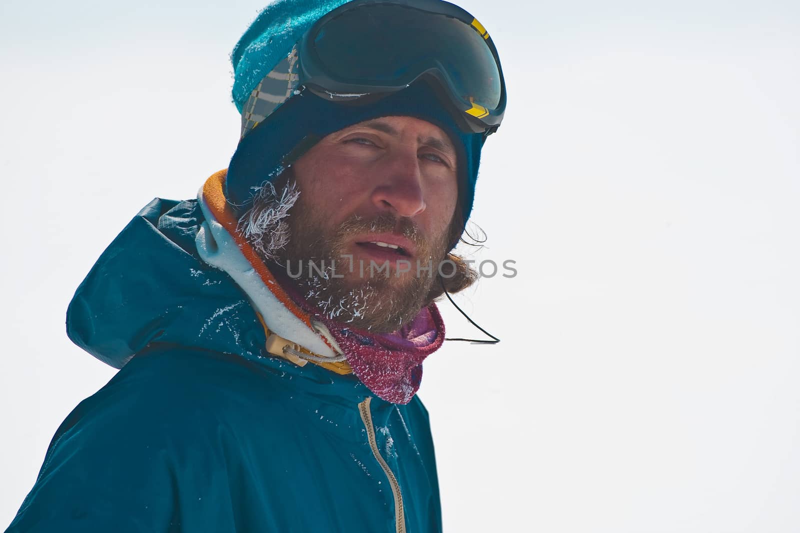 Portrait of freerider by Chudakov