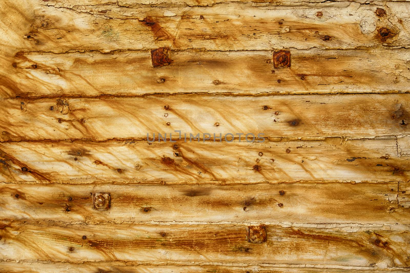 Old weathered painted wood texture.